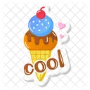 Cute Ice Cream  Icon