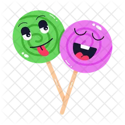 Cute Lollipops  Icon