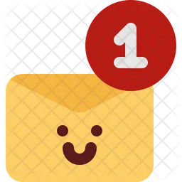Cute mail notification  Icon