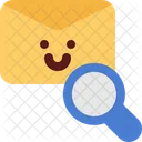 Cute mail search  Icon