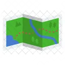 Camp Map Direction Icon