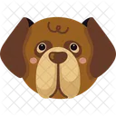 犬、マスチフ、かわいい アイコン