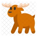 Cute Moose  Icon