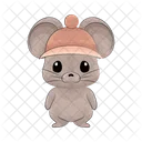 Cute Mouse Mouse Animal Icon