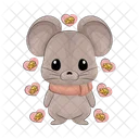 Cute Mouse Mouse Animal Icon