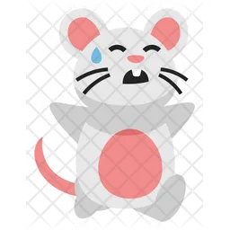 Cute Mouse Running  Icon