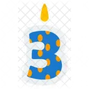 Cute Birthday Party Sticker Birthday Party Icon