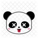 Panda Funny Dead Icon
