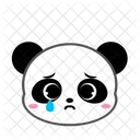 Panda Sad Cry Icon