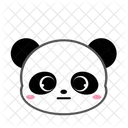 Panda Speechless Bear Icon