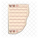 Note Paper Sheet Icon