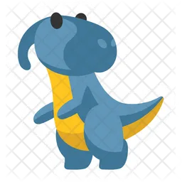 Cute Parasaurolophus  Icon