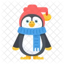 Spheniscidae Cute Penguin Christmas Penguin Icon