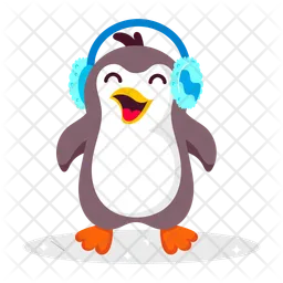 Cute Penguin  Icon