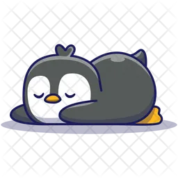 Cute Penguin  Icon