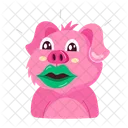 Cute Pig  Icon