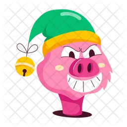 Cute Pig  Icon