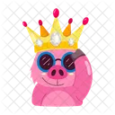 Cute Pig  Icon