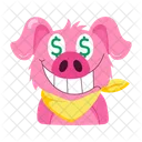 Cute Pig  Icon