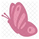 Cute Pink Butterfly  Side  Icon