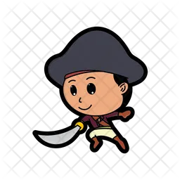 Cute pirate  Icon