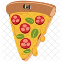Pizza Slice Pizza Cheese Icon