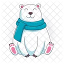 Cute Polar Bear  Icon