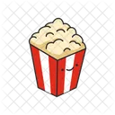 Cute popcorn  Icon