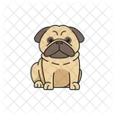 Pug Animal Pet Icon