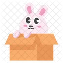 Cute Rabbit Sticker Bunny Rabbit アイコン