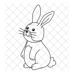 Cute rabbit  Icon