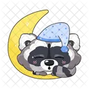Cute Raccoon  Icon