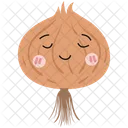Cute relaxed onion  Icon