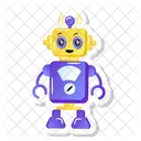 귀여운 로봇  아이콘