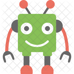 Cute Robot Icon Of Flat Style Available In Svg Png Eps Ai Icon Fonts
