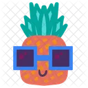 Cute Smile Pineapple  Icon