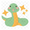 Cute Snake  Icon