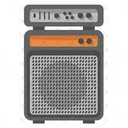 Band Instrument Speaker Sound Icon