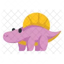 Dino Sticker Cute Spinosaurus Icon
