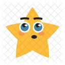 Cute Expression Star Cheerful Smile Icon