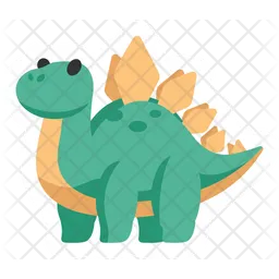 Cute Stegosaurus  Icon