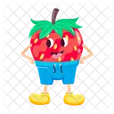 Cute Strawberry  Icon