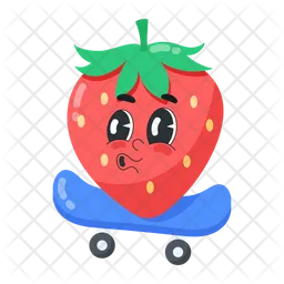 Cute Strawberry  Icon