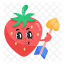 Cute Strawberry  Icon