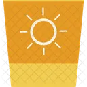Cute Summer Sunscreen Icon
