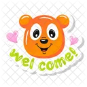 Cute Teddy  Icône