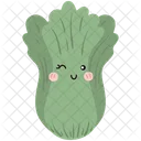 Endive Vegetable Character Icon