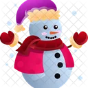 Snowman Winter Season 아이콘