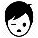 Cutie Dull Face Icon
