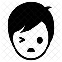 Cutie Dull Face Icon